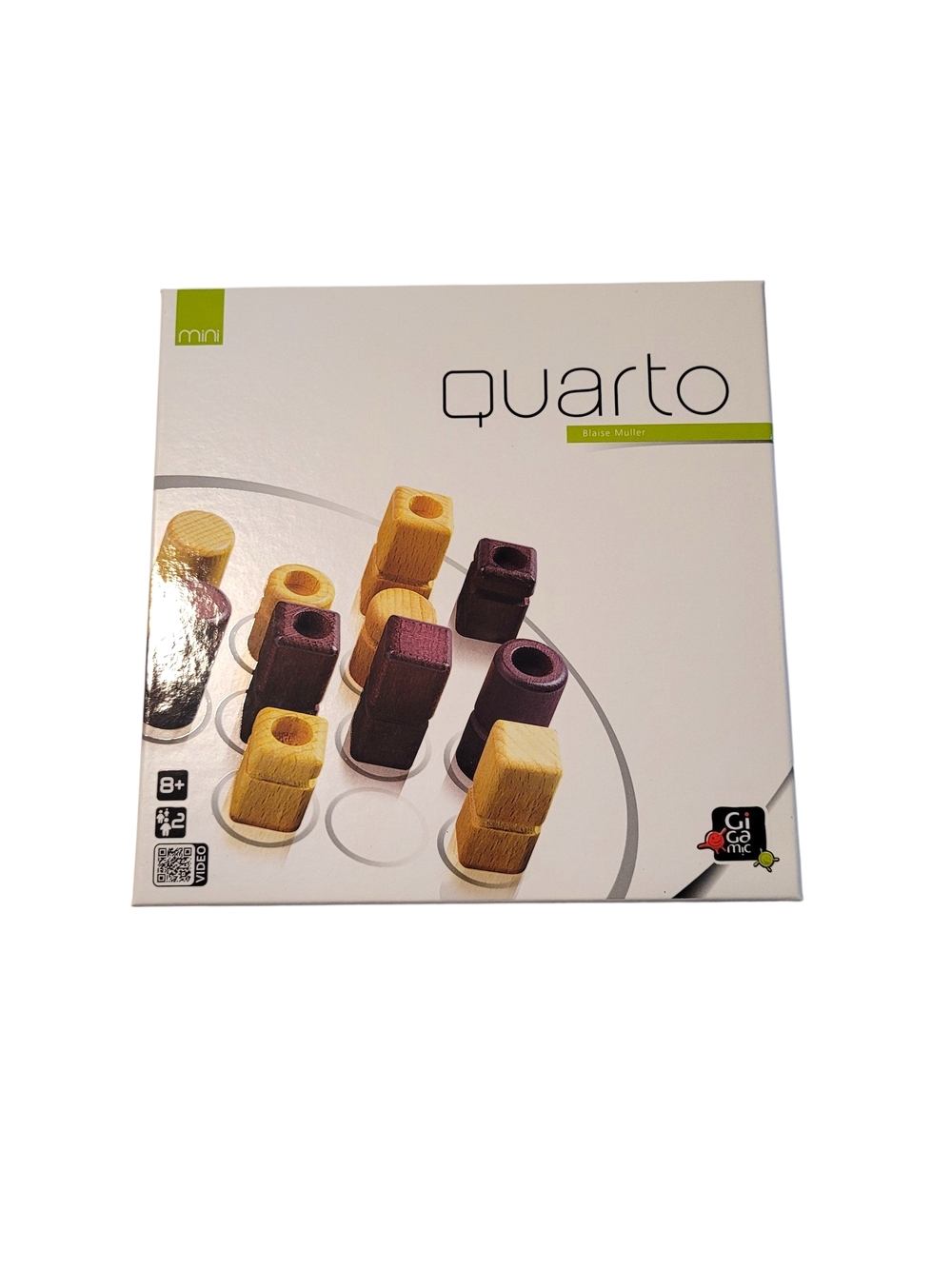 Gigamic Quarto Strategy Game - Mini Version